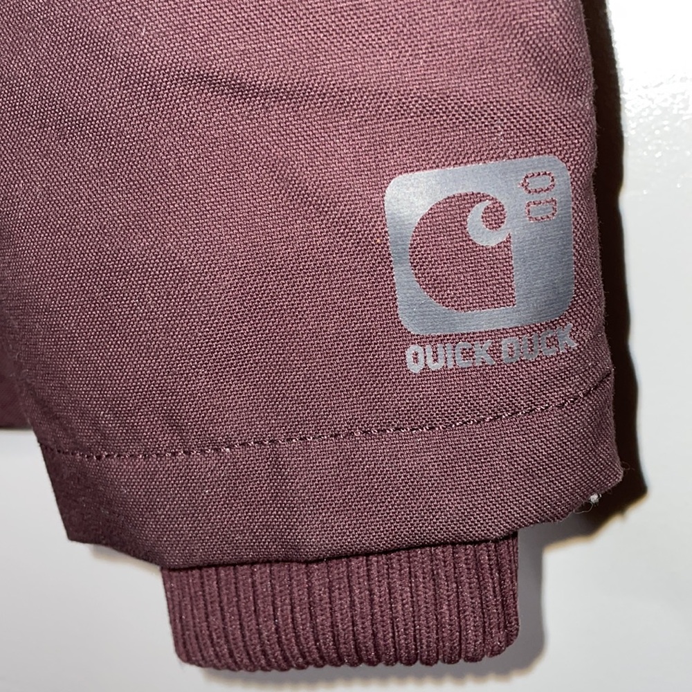 Carhartt Women's Burgundy Jacket - Picture 13 of 16